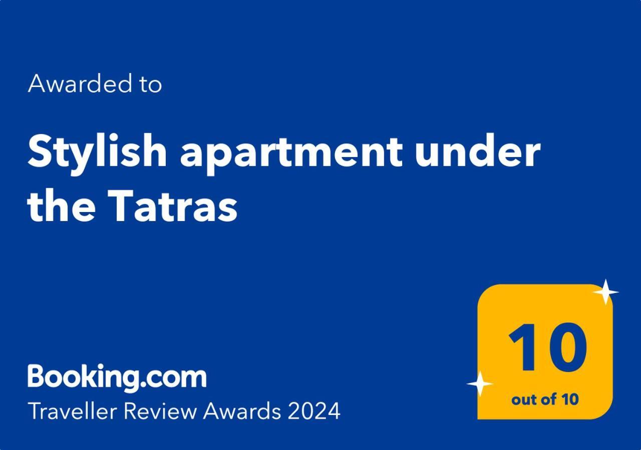 Stylish Apartment Under The Tatras Štrba 外观 照片